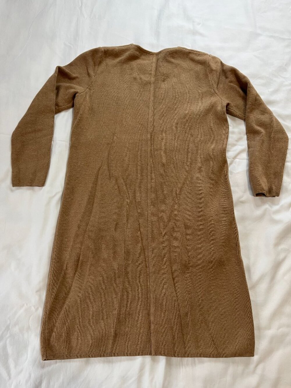 Banana Republic Tan Heavyweight Longsleeve Zip Up Cardigan - Picture 5 of 6